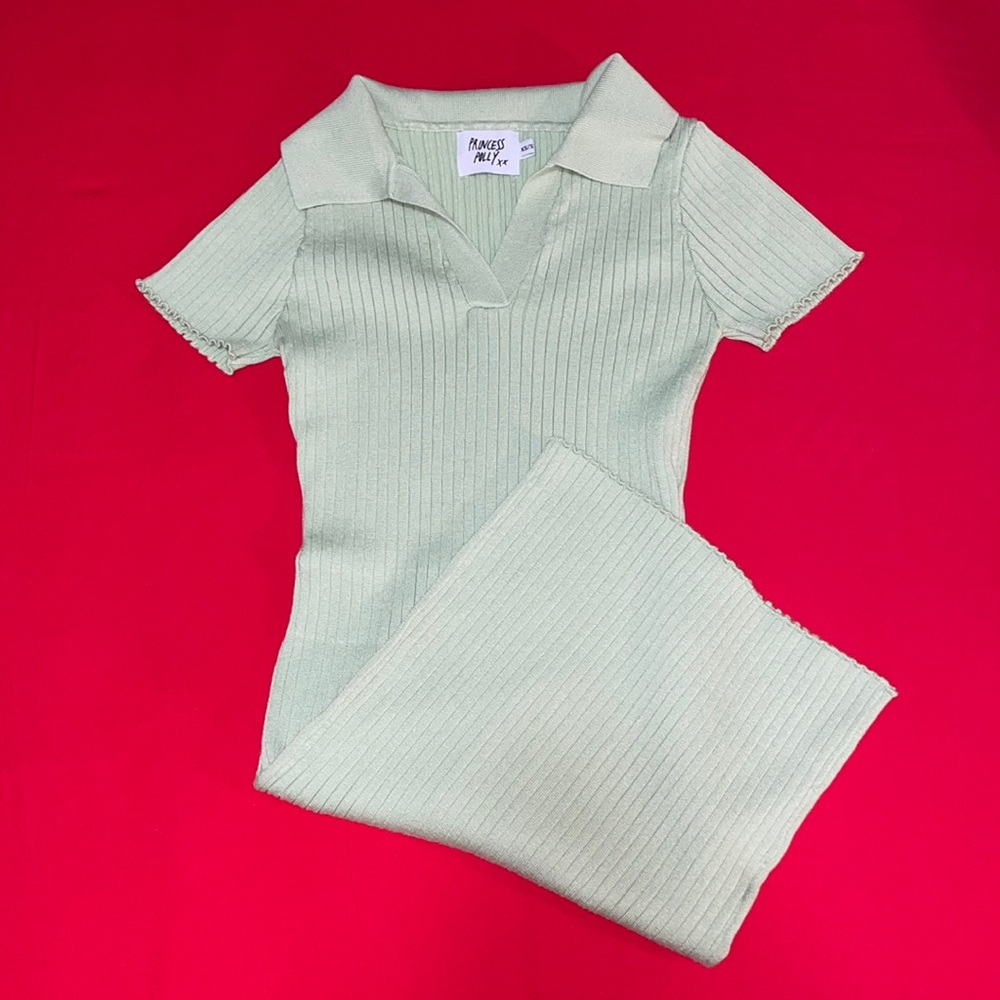Penelope Mini Dress Green Princess Polly - Picture 2 of 9